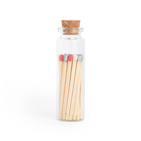 Silver Bells Matches in Small Corked Vial
