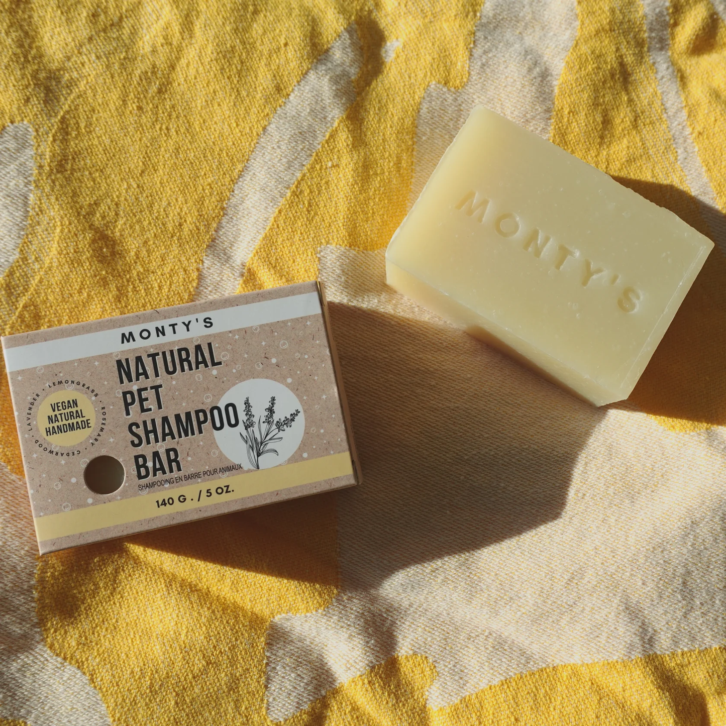 Natural Pet Shampoo Bar for Dogs and Cats