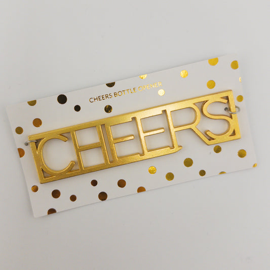 Cheers Bottle Opener